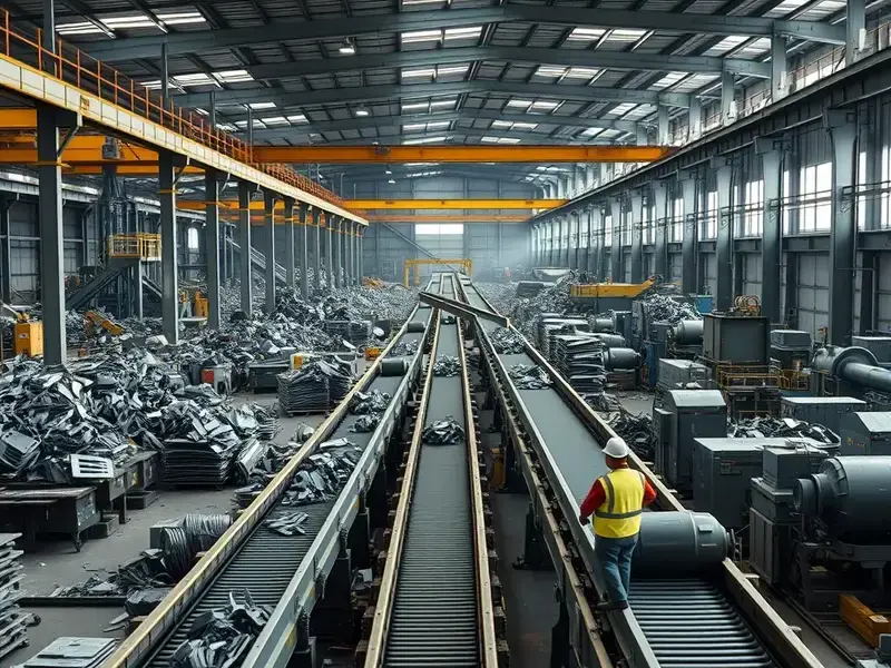 Industrial equipment dismantling